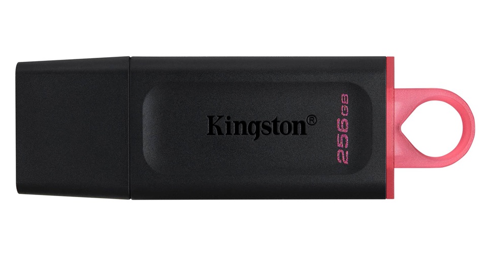 Pen Drive Kingston DataTraveler Exodia 256GB USB 3.2 Preta 1